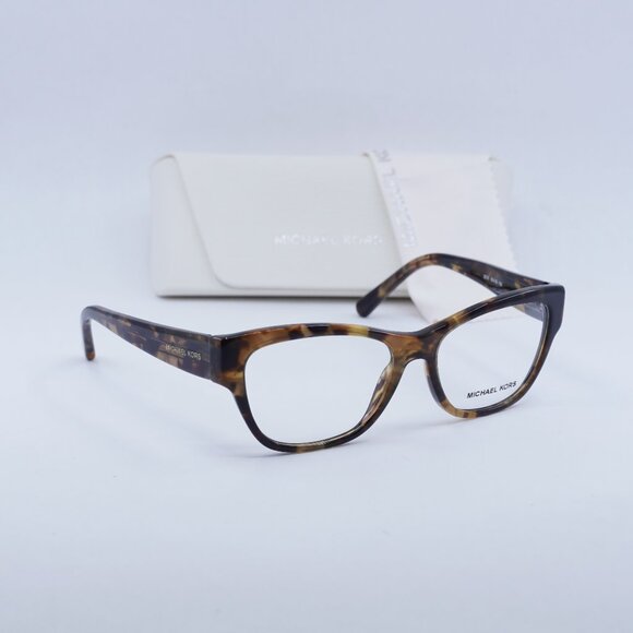 Final Price! Michael Kors MK4037 Ylliana 3210 Brown Eyeglasses 53mm - Picture 1 of 11